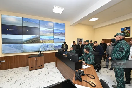 Qazaxın işğaldan azad olunan kəndləri kameralar vasitəsi ilə müşahidə olunur