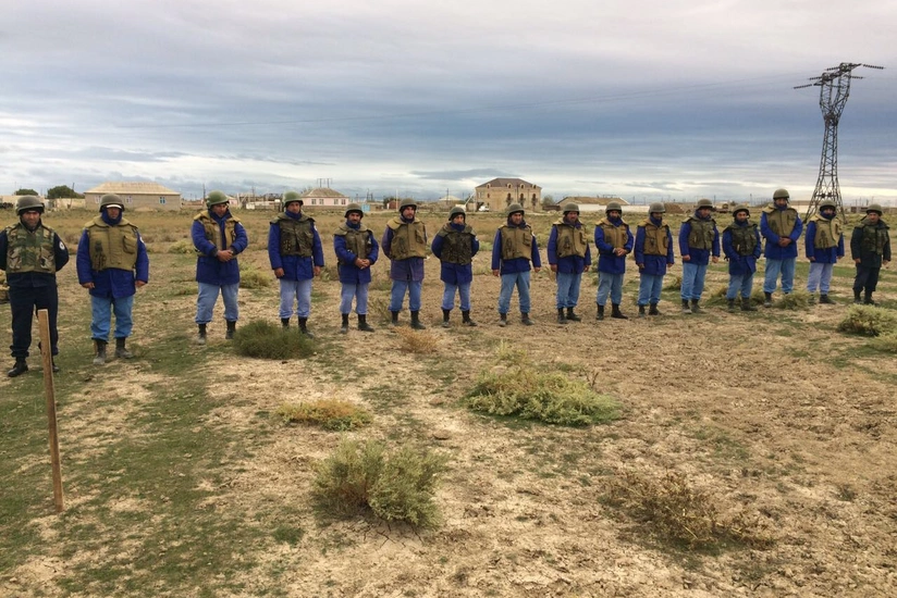 Xızıda 208 ədəd partlamamış hərbi sursat aşkarlanıb