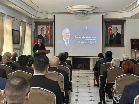 Tehranda Heydər Əliyevin anım mərasimi keçirilib