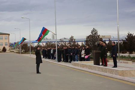 Əlahiddə Ümumqoşun Orduda zabit hazırlığı kursunu bitirən məzunlara sertifikatlar təqdim edilib - FOTO - VİDEO