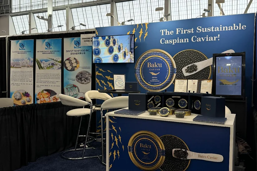 Azerbaijani caviar in the spotlight: Azerbaijan Fish Farm at Seafood Expo North America