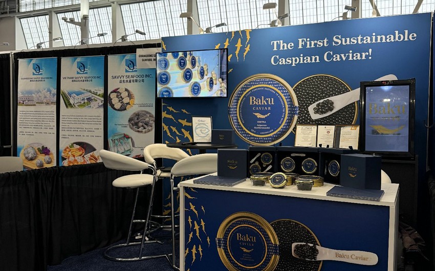 Azerbaijani caviar in the spotlight: Azerbaijan Fish Farm at Seafood Expo North America