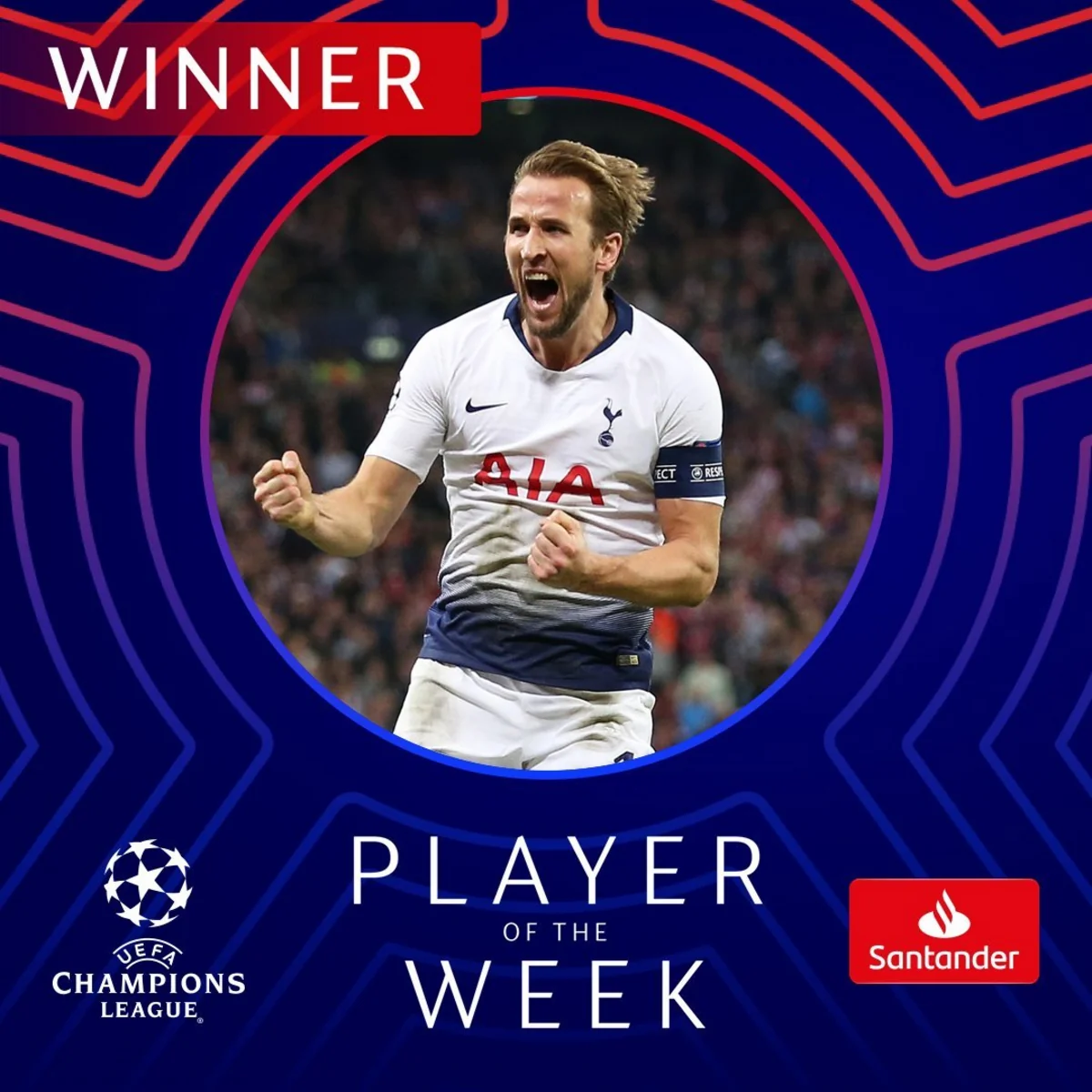 Champions League player of the week named