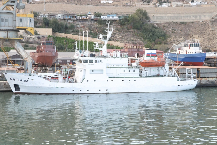 Milli Qəhrəmanın adını daşıyan tədqiqat gəmisi ekspedisiyalara başladı