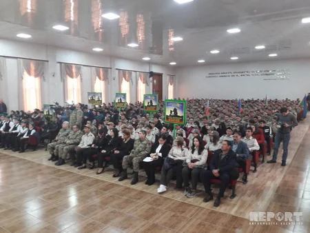 Müdafiə və Təhsil nazirlikləri Aprel zəfərindən ötən hər günə bir ağac əkək” devizi altında tədbir keçirib
