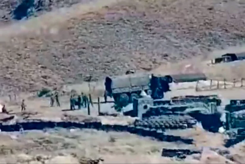 Ermənistan Azərbaycanla şərti sərhəddə yeni hərbi infrastrukturun yaradılması üçün intensiv işlər aparır