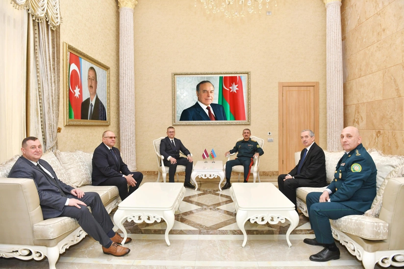 Начальник Государственной пограничной охраны Латвии находится с визитом в Азербайджане