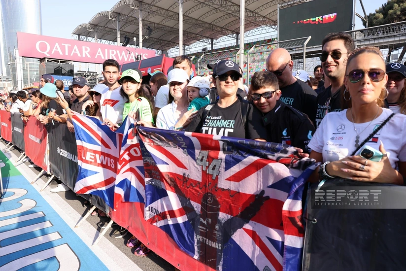 Formula 1: Azərbaycan Qran-prisindən əvvəl bilet alan azarkeşlər üçün pit-leyn gəzintisi baş tutub