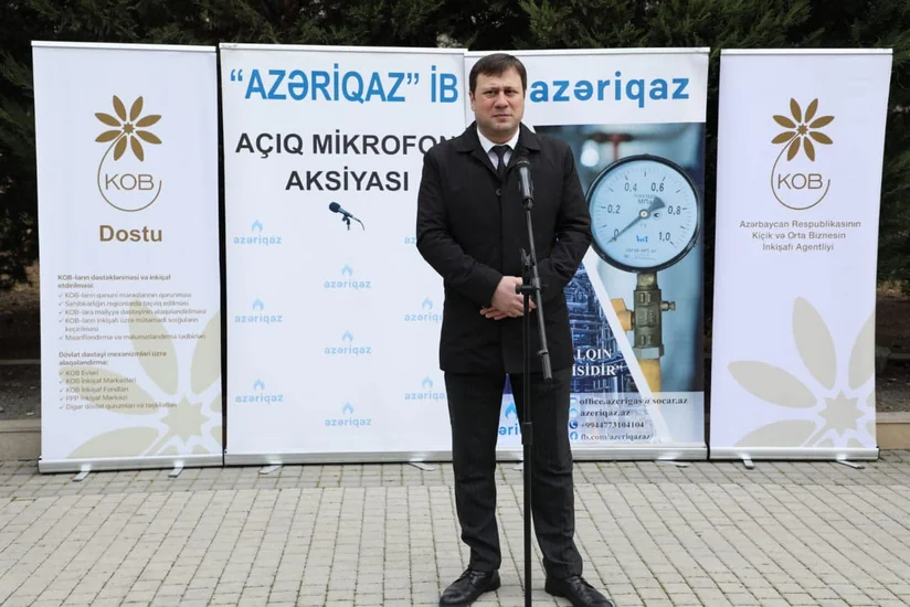 Azəriqaz rəhbərliyi Mingəçevir sahibkarları ilə görüş keçirib