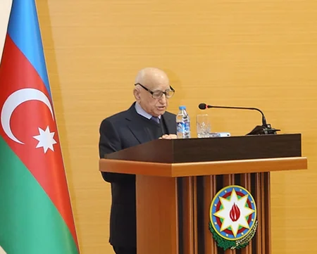 Azərbaycan təhlükəsizlik orqanlarının yaranmasının 99 illiyi ilə bağlı təntənəli mərasim keçirilib
