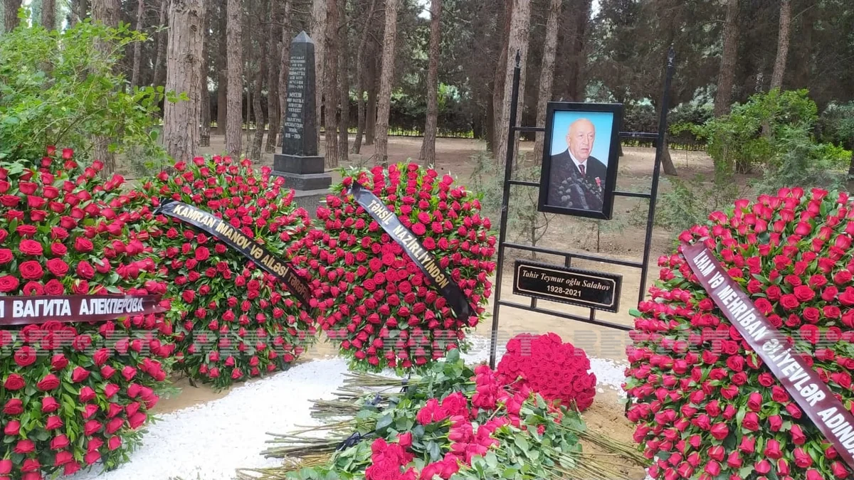 Funeral of People's Artist Tahir Salahov held -  UPDATED