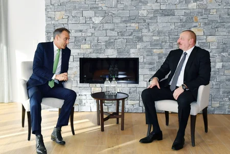Expansion of Azerbaijan's energy projects discussed in Davos