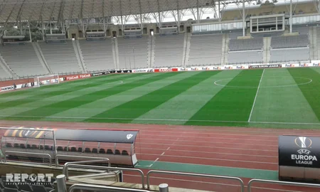 Республиканский стадион имени Тофика Бахрамова готов к матчу между Карабахом и ПАОК