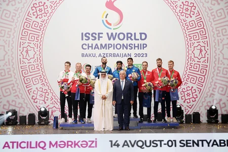 Австрийский стрелок завоевал золотую медаль на чемпионате мира в Баку