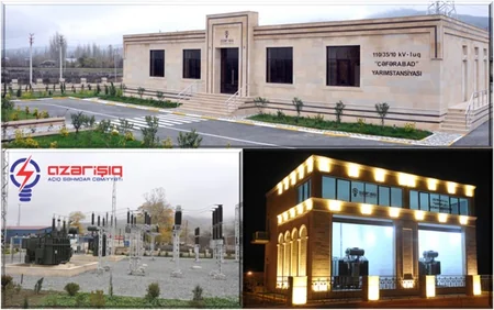 “Azərişığ”ın Oğuz rayonunda ofis binasının açılışı olub