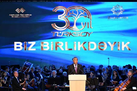 Bakıda TÜRKSOY-un 30 illiyinə həsr olunmuş qala konsert keçirilib