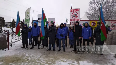 Hazırda Şuşaya qar yağmasına baxmayaraq, etirazçıların tələbləri dəyişməz olaraq qalır