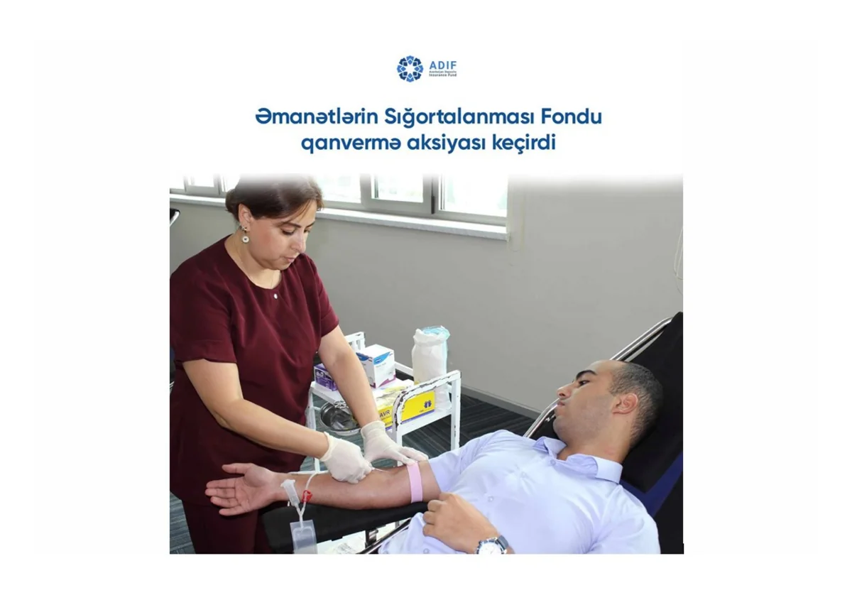 Əmanətlərin Sığortalanması Fondu qanvermə aksiyası keçirib
