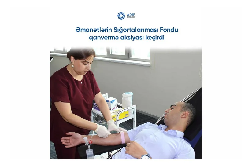 Əmanətlərin Sığortalanması Fondu qanvermə aksiyası keçirib