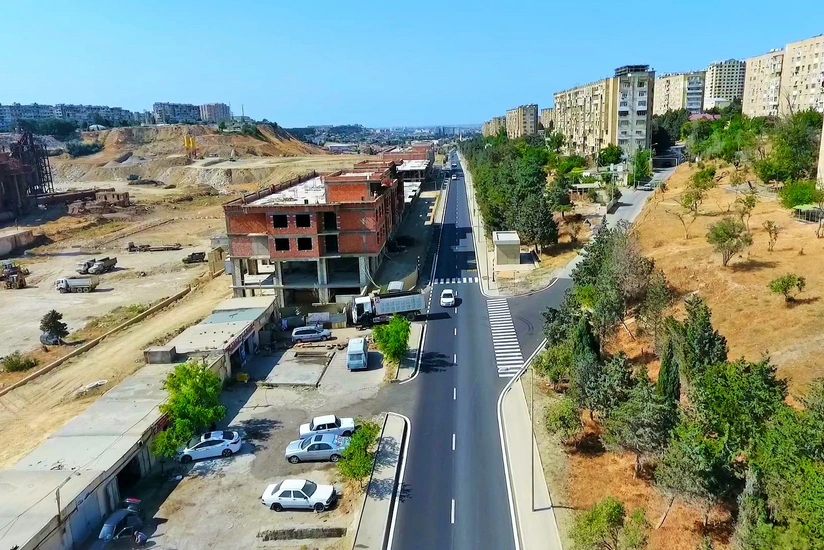 Bakının Abbas Fətullayev küçəsi əsaslı təmir edilib
