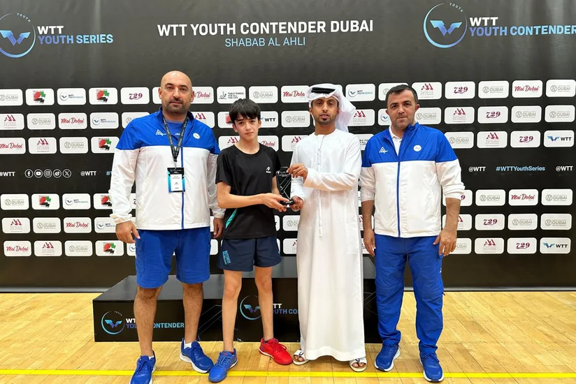Azərbaycan stolüstü tennisçiləri “WTT Youth Contender” turnirində  üç bürünc medal qazanıblar