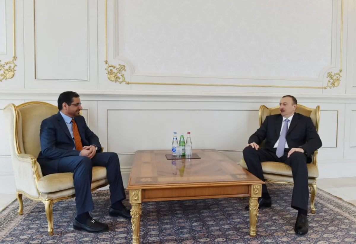 ​Prezident İlham Əliyev BƏƏ-nin Azərbaycandakı səfirini diplomatik fəaliyyətinin başa çatması ilə əlaqədar qəbul edib
