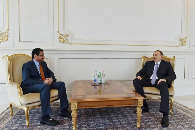 ​Prezident İlham Əliyev BƏƏ-nin Azərbaycandakı səfirini diplomatik fəaliyyətinin başa çatması ilə əlaqədar qəbul edib