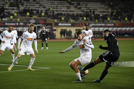 Лига Европа: Карабах обыграл Хаккен и впервые пробился в плей-офф