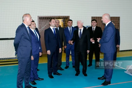 Heydər Əliyev Fondunun Cəlilabadda inşa etdiyi yeni məktəb binası istifadəyə verilib
