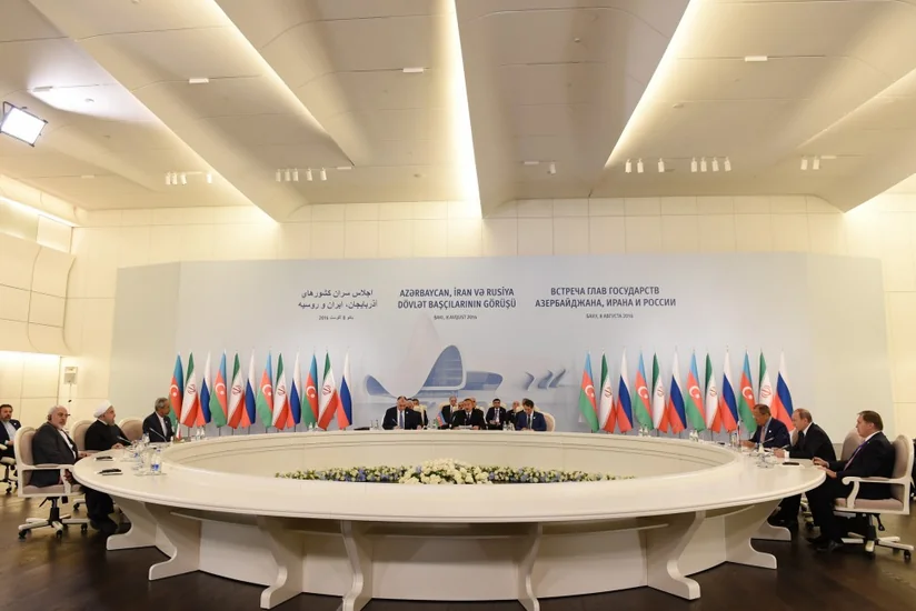 Путин, Рухани и Алиев приняли декларацию по итогам саммита в Баку