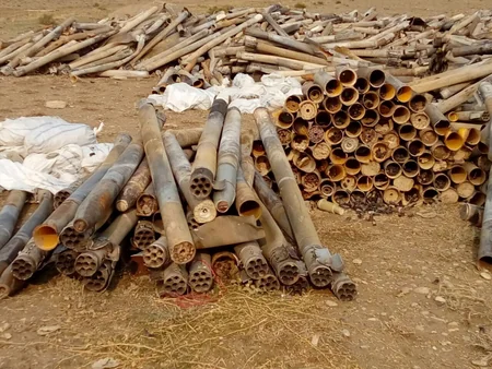 Giləzi qəsəbəsində 118 ədəd partlamamış hərbi sursat aşkar edilib