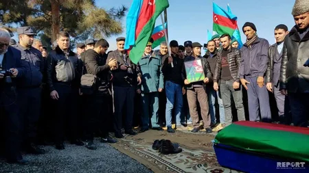 Азербайджан простился с погибшим солдатом - ВИДЕО - ОБНОВЛЕНО