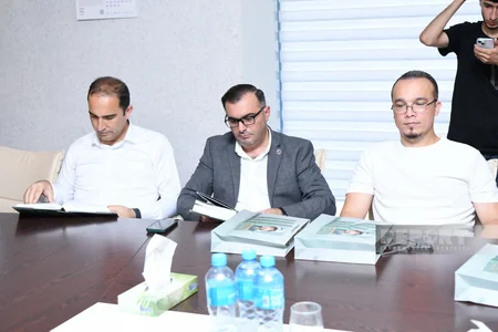 Şəhid jurnalist Məhərrəm İbrahimovun xatirəsinə həsr olunmuş kitabın təqdimatı olub