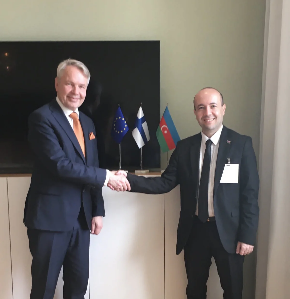 Azerbaijani deputy FM visits Finland