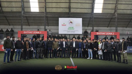 “Zəfər Kuboku” futbol çempionatının qalibləri mükafatlandırıldı