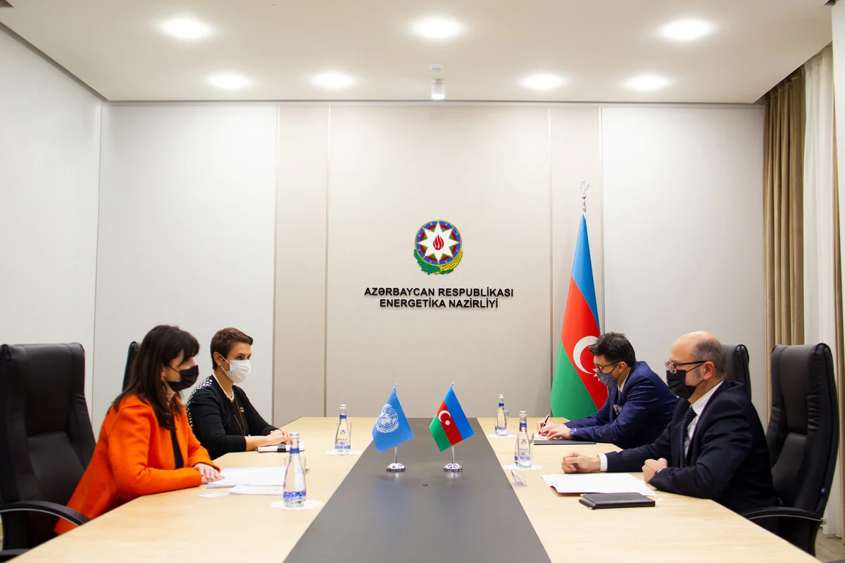 Energy Minister meets with UN Resident Coordinator in Azerbaijan