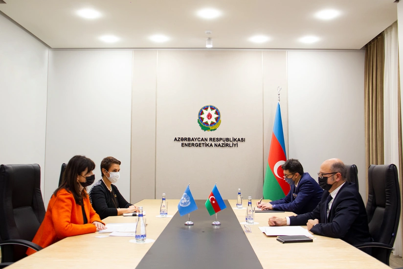 Energy Minister meets with UN Resident Coordinator in Azerbaijan