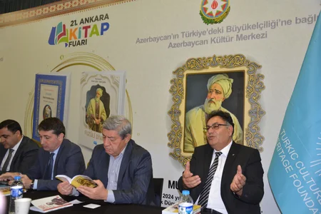 Türk Mədəniyyəti və İrsi Fondunun çap etdirdiyi kitablar Ankaradakı sərgidə təqdim olunub