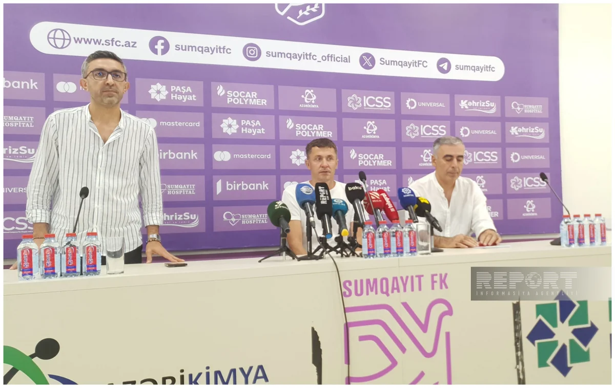 Saşa İliç: Sumqayıt növbəti mövsüm daha yaxşı nəticələr uğrunda mübarizə aparacaq