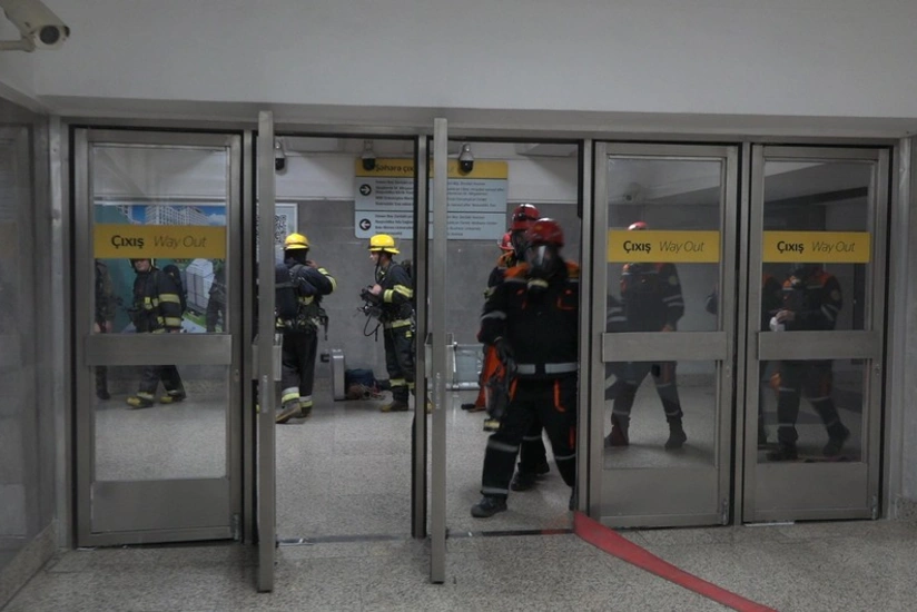 FHN metroda yanğınla bağlı təlim keçirib