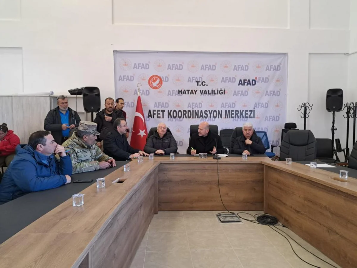 В Координационном центре в Хатае состоялось совещание