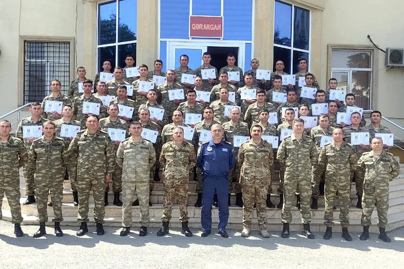 Hərbi Hava Qüvvələrində “Gizir hazırlığı” kursunun ilk buraxılış mərasimi keçirilib