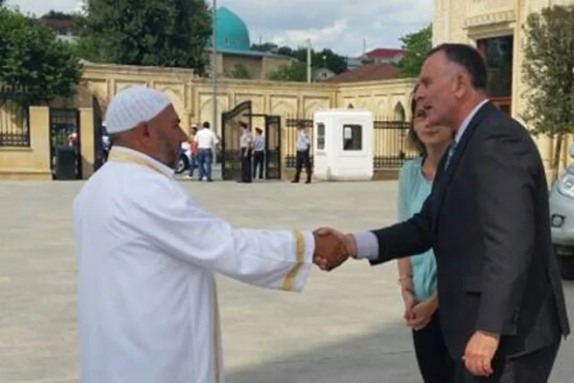 Israeli Ambassador visits Cume Mosque in Azerbaijani region