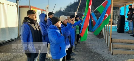 Protest rally on Khankandi-Lachin road enters its 113th day