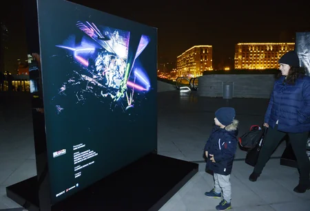 Heydər Əliyev Mərkəzinin parkında “Red Bull Illume” fotosərgisinin açılışı olub