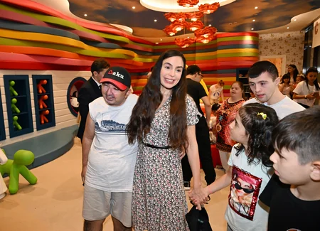 First Vice-President Mehriban Aliyeva attends celebration organized for children by Heydar Aliyev Foundation
