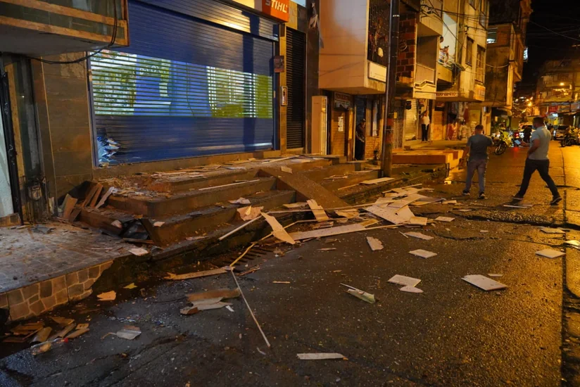 Взрыв на западе Колумбии, восемь человек пострадали