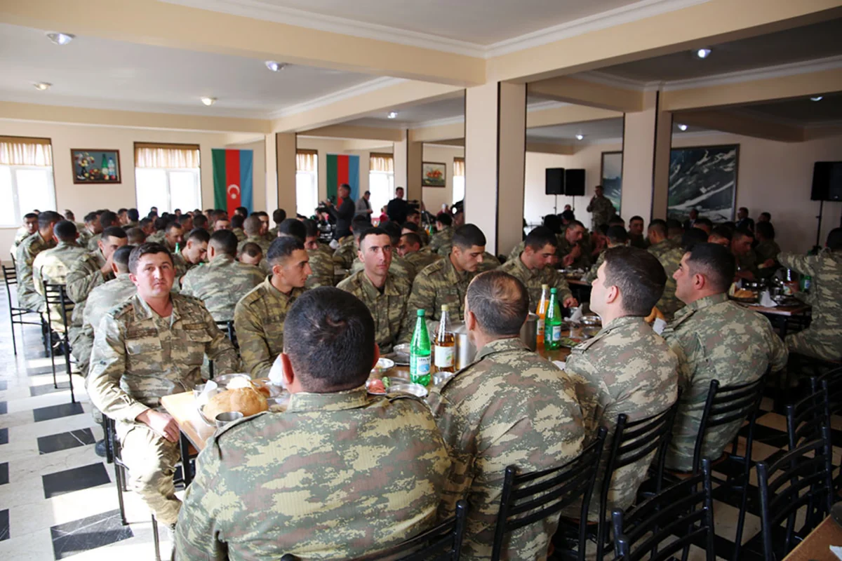 Naxçıvan Qarnizonu Qoşunlarında “Zəfər yolumuz” adlı silsilə tədbirlər keçirilir