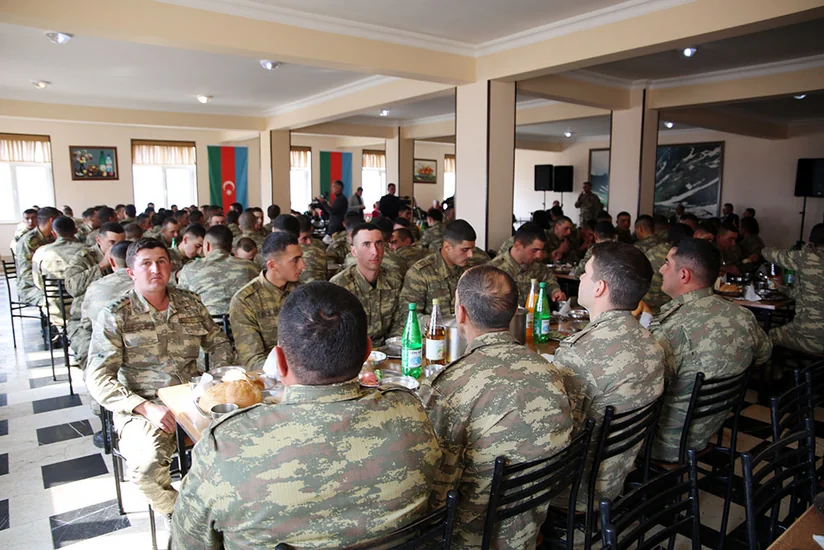 Naxçıvan Qarnizonu Qoşunlarında “Zəfər yolumuz” adlı silsilə tədbirlər keçirilir