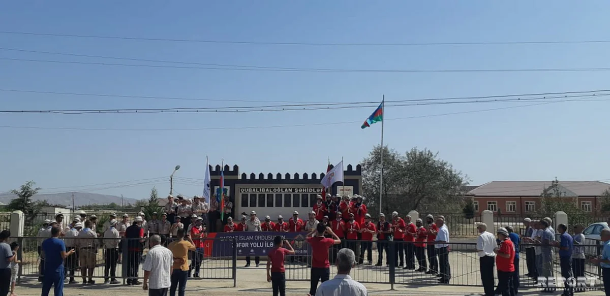 Hacıqabulda “Qafqaz Türk-İslam Ordusunun Bakı zəfərinin 100 illiyi” adlı mərasim keçirilib - VİDEO